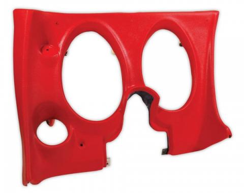 CA 1974-1976 Chevrolet Corvette Dash Pad Lower LH with Air Conditioner