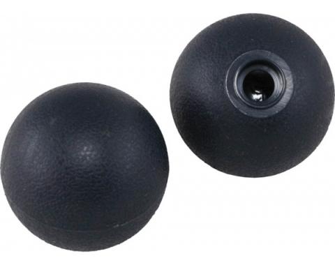 Corvette Seat Track Adjuster Knobs, Dark Blue, 1979-1982