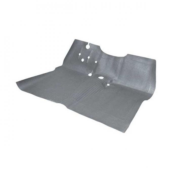 Ford Front Floor Mat - Black Rubber - Ford Passenger