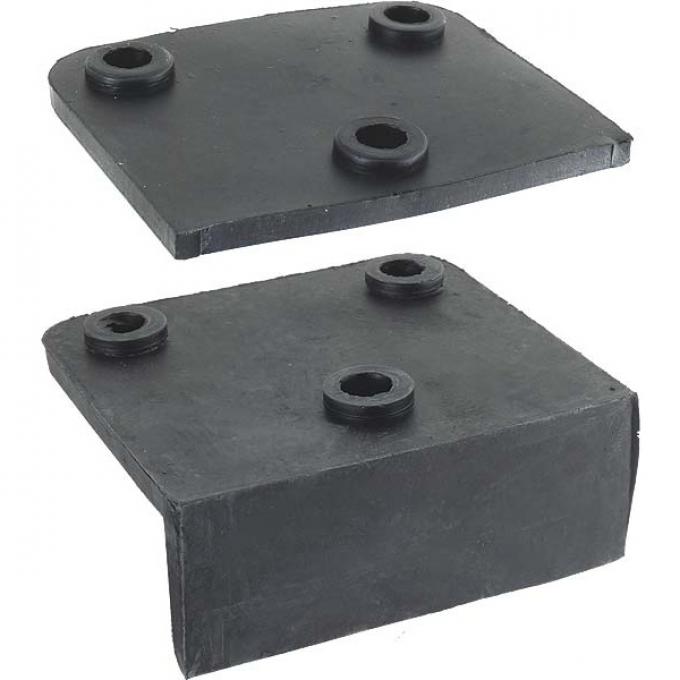 Model A Ford Engine Motor Mounting Rubber Pad Set - Rear - 4 Pieces - Original Style