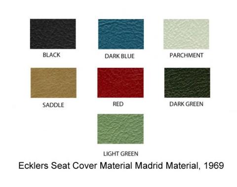 Distinctive Industries 1969 Chevelle Coupe with Buckets Front & Rear Upholstery Set 090284