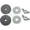 Ford Thunderbird Battery Hold Down Nut & Washer Set, 1955