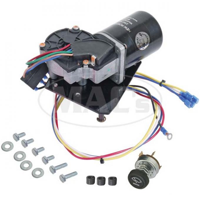 Wiper Motor Kit, 1964-1968 Mustang, 2-Speed