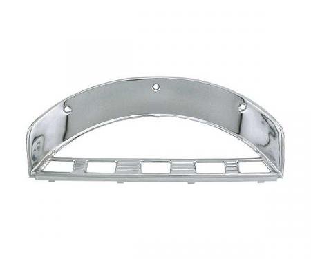 Ford Pickup Truck Dash Cluster Bezel - Original Type - Chrome