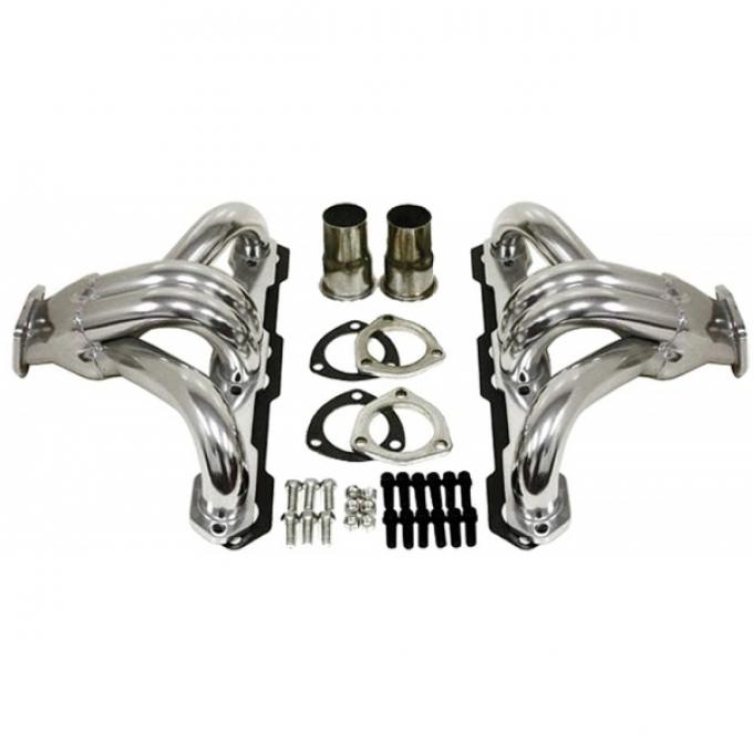 Nova & Chevy II Ceramic Coated Shorty Headers, Small Block, 1968-1979