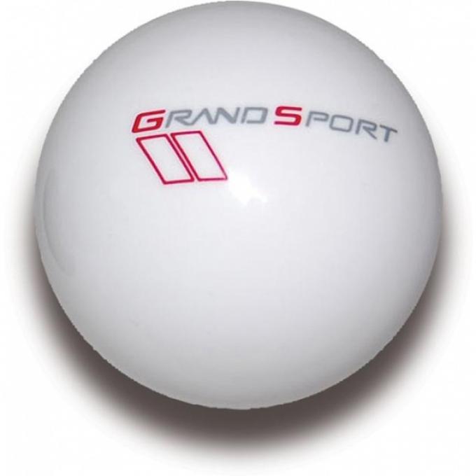 Corvette White Grand Sport Shift Knob, 2005-2013