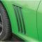 Camaro Paintable Quarter Panel Side Louvers, 2010-2014