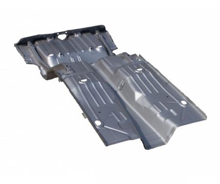 Camaro Coupe Full Floor & Trunk Panel With Braces 1967