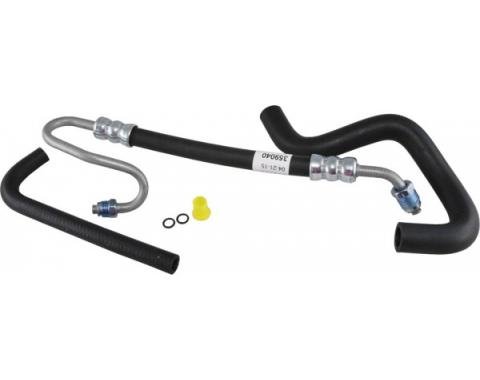 Redline Restomotive® 1988-1989 Chevrolet Corvette 3 Piece Power Steering Hose Kit