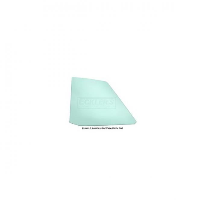 Quarter Window Glass, Convertible, Galaxie, Left Side, 1965-66