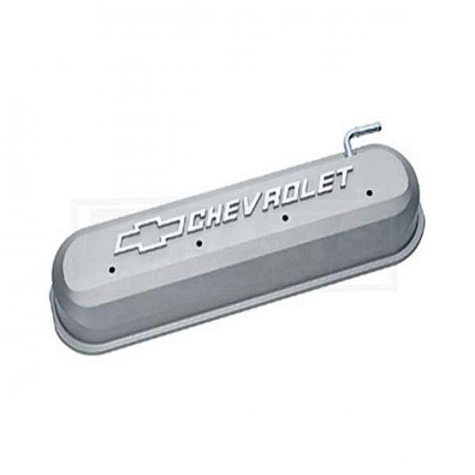 Firebird LS V8, Valve Cover, Cast Gray With Raised Emblems, 1967-2002