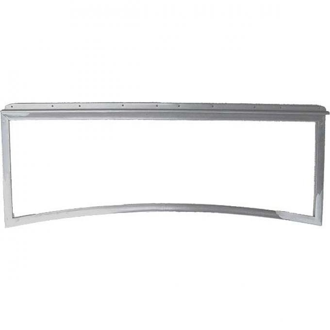 Model A Ford Windshield Frame - Closed Car - Polished Aluminum - Includes Hinge - Street Rod Style