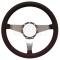 Camaro Steering Wheel, Volante S9, Black Leather, 1967-2002