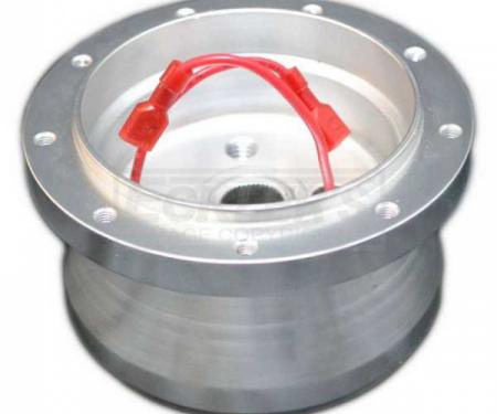 Nova And Chevy II Steering Wheel Adapter Hub, Volante S9, Billet Aluminum, 1962-1979