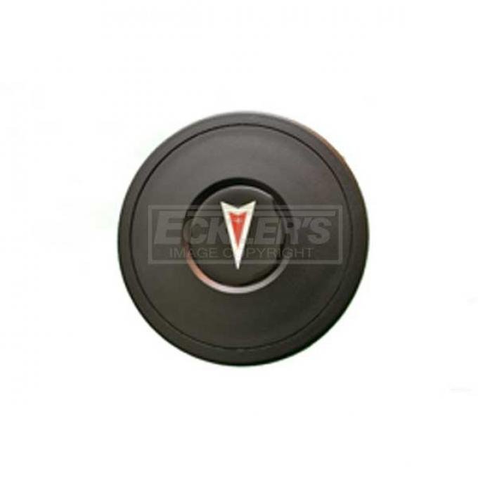 Firebird Steering Wheel Center Horn Cap, Volante S9, With Logo, 1967-2002