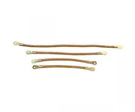 Model T Spark Plug Wire Set, Firewall Mounted, 1909-1925