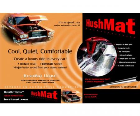 Hushmat Ultra Insulation, Doors Or Roof, S-10 Or S-15 Crew Cab & Small Jimmy & Blazer, 1982-2004