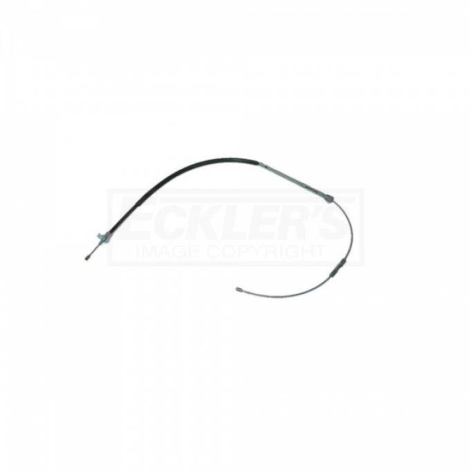 Corvette Parking Brake Cable, Stainless Steel, Right Rear, 1984-1987