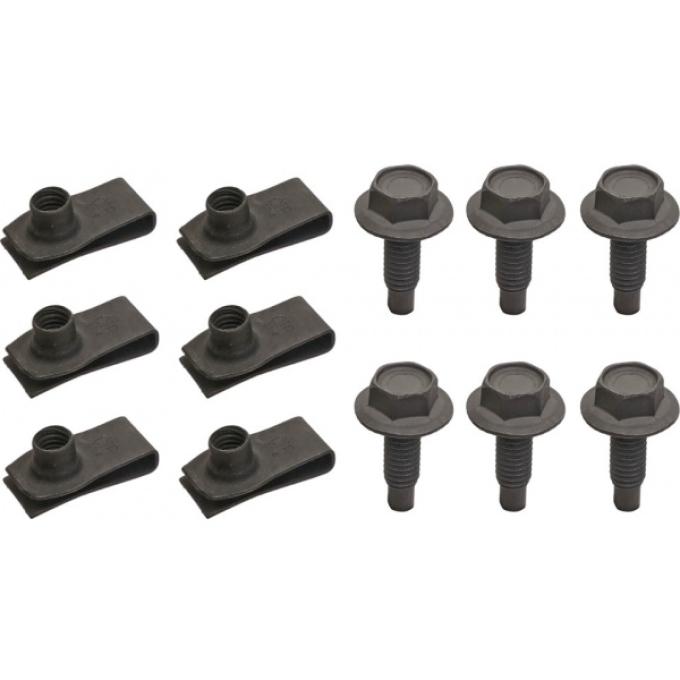 Ford Thunderbird Front Valance Center Hardware Kit, 1966