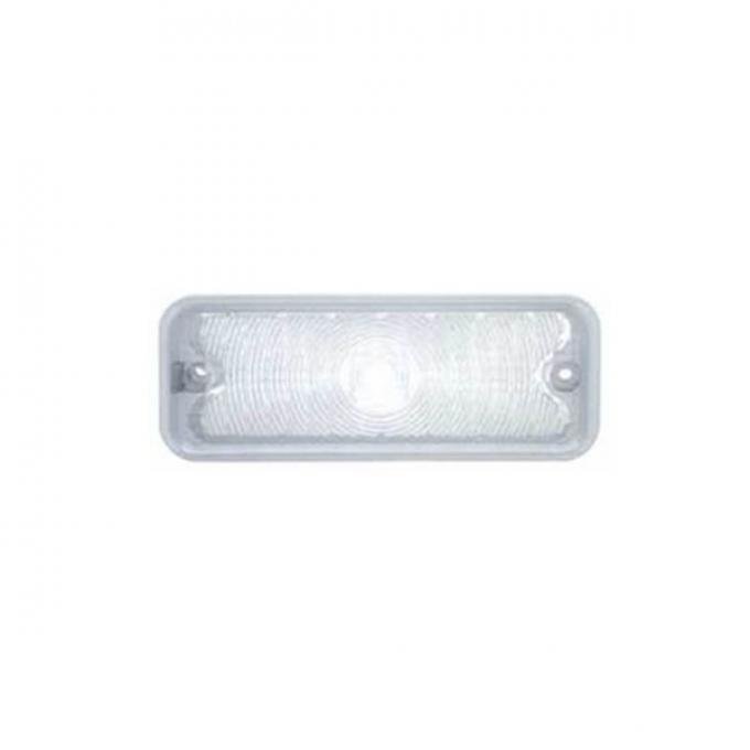 Parking Light Lens, Clear, Non-Diffused, Left, 1975-1978