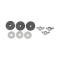 Ford Thunderbird Battery Hold Down Nut & Washer Set, For Group 32N Battery, 1956-57