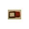Chevy Convertible Top Switch To Dash Retaining Bracket, 1955-1957