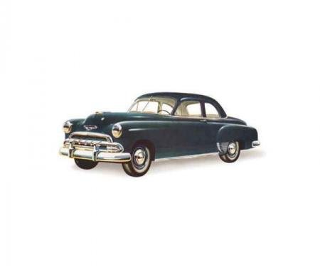 Chevy Quarter Glass, Business And Sport Coupe, Except 210 Sport Coupe, 1949-1952