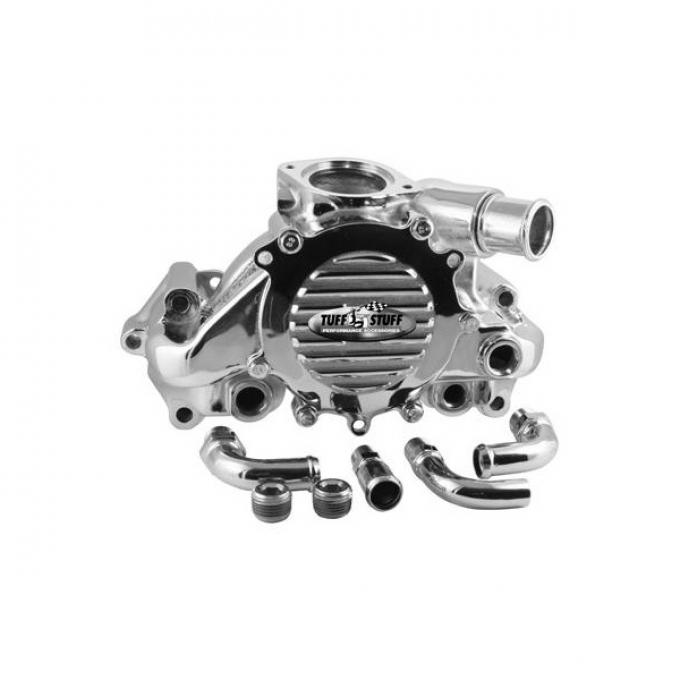 Corvette Water Pump, LT1, Polished, 1992-1996