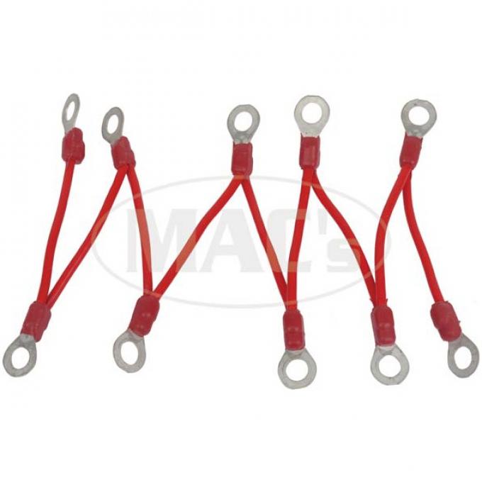 Convertible Top Power Relay Feed Wire - 10 Terminals - FordSkyliner Retractable Hardtop