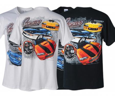 Camaro T-Shirt, Multi-Generational, Black