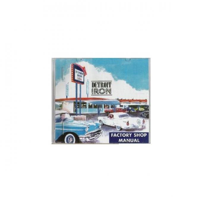 1966 Ford and Mercury Car Shop Manual CD - Comet, Falcon, Fairlane and Mustang - For Windows Operating Systems Only