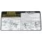 El Camino Jacking Instruction Decal, El Camino And GMC, 1974