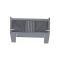 Ford Rear Floor Mat - Black Rubber - Ford Station Wagon