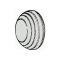 Gear Shift Knob - Floor Shift - Pinkish Tan - Mercury