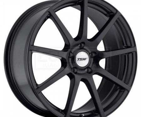 Corvette Wheel, Interlagos, 20x10.5',' Matte Black, One Piece Wheel, Rear Only, 1984-2017