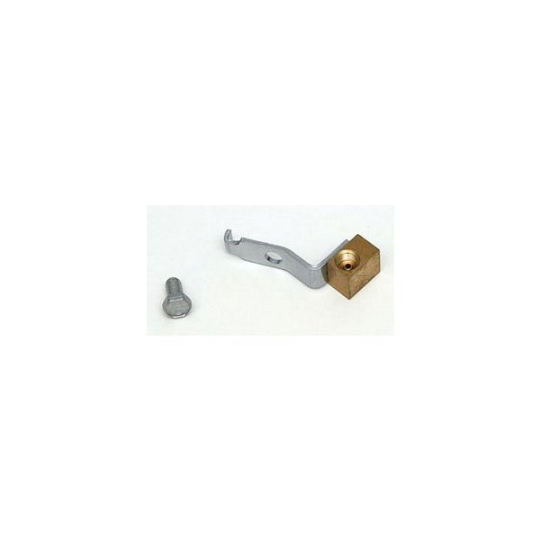Chevy Brake Line Junction Brass Block, Right, Front, 19561957