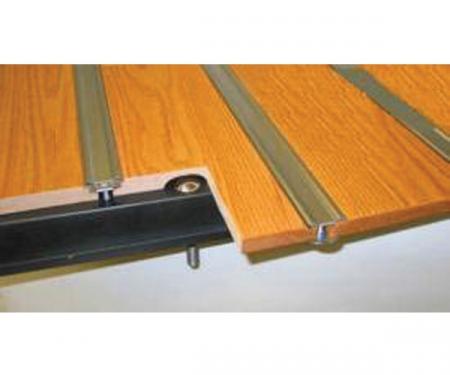 Chevy Truck Bed Flooring, Short Bed, Step Side, Oak, With Hidden Mounting Holes, 1955 (2nd Series)-1959