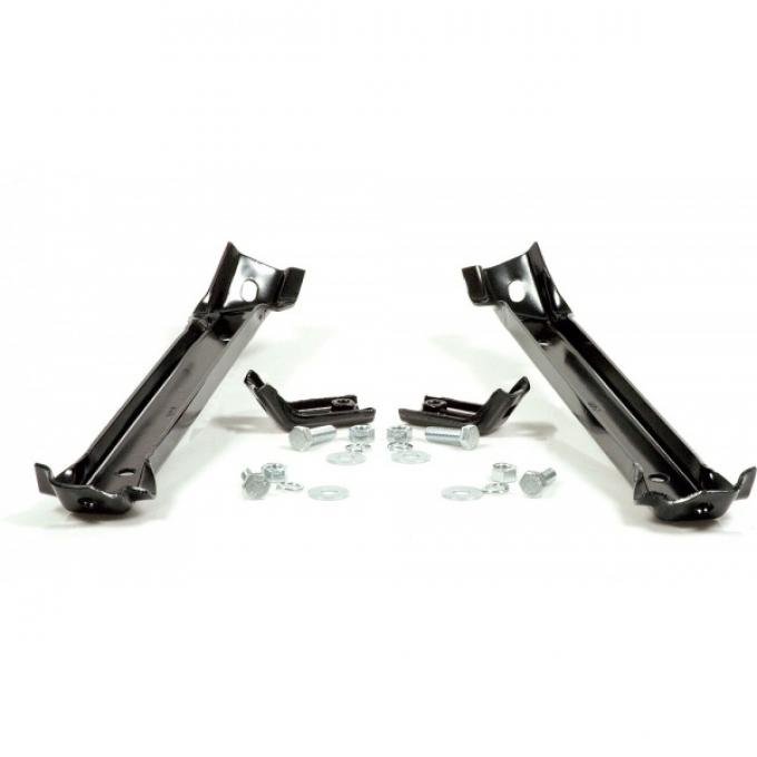 Chevy Truck Bumper Bracket Set, Front, 2-Wheel Drive, 1967-1970