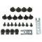 El Camino Fender Related Bolts 32 Piece Kit, 1970-1972