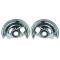 Chevelle Disc Brake Backing Plates, Front, 1969-1972