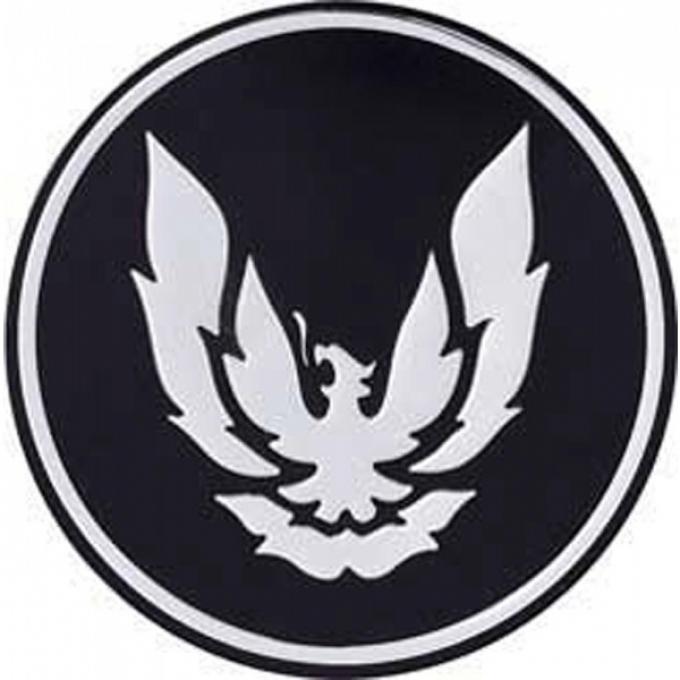 Firebird Wheel Center Cap Emblem, GTA, Silver, 1988-1992