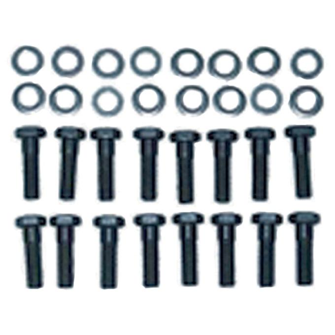 Camaro Exhaust Manifold Bolt & Washer Set, Small Block, 1967-1969