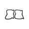 Chevelle Parking Light Lens Gaskets, Wagon, 1971-1972