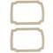 Chevelle Taillight Lens Gaskets, Except Wagon, 1967