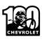 Chevrolet Metal Sign,100th,16 X 13