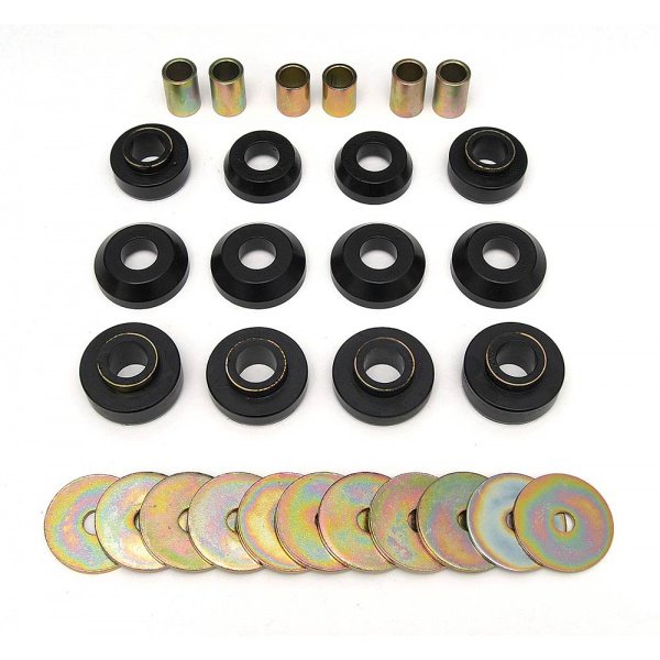 Camaro Subframe Bushing Kit, Polyurethane, Convertible, With Hardware