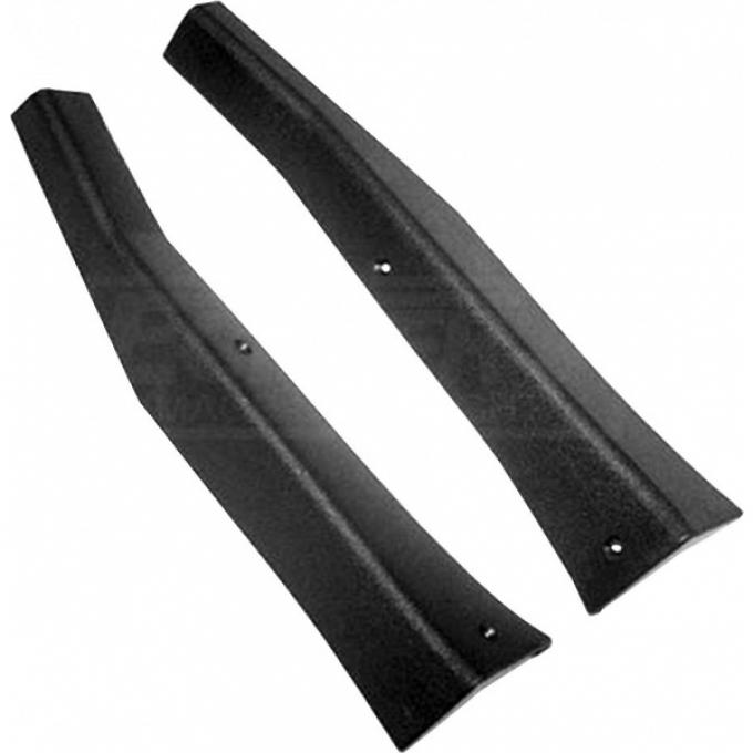 Corvette Door Opening Rear Sill Extensions, 1988-1996