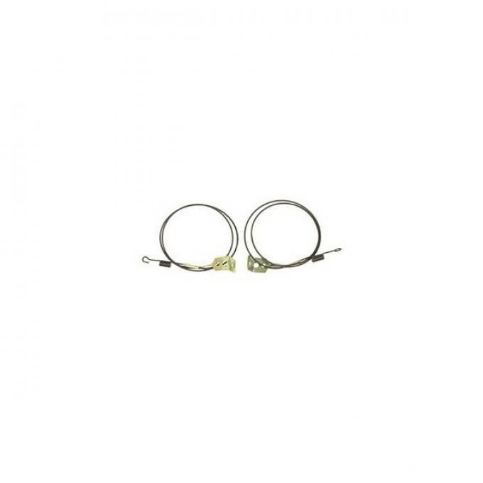 Firebird Convertible Top Cables, 1967-1969