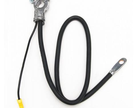 Camaro Battery Cable, Negative, Side Post, 30", 1970-2002