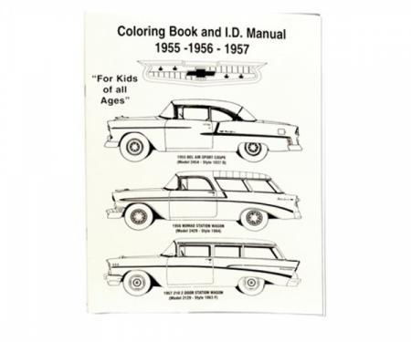 Chevy Coloring Book & I.D. Manual, 1955-1957